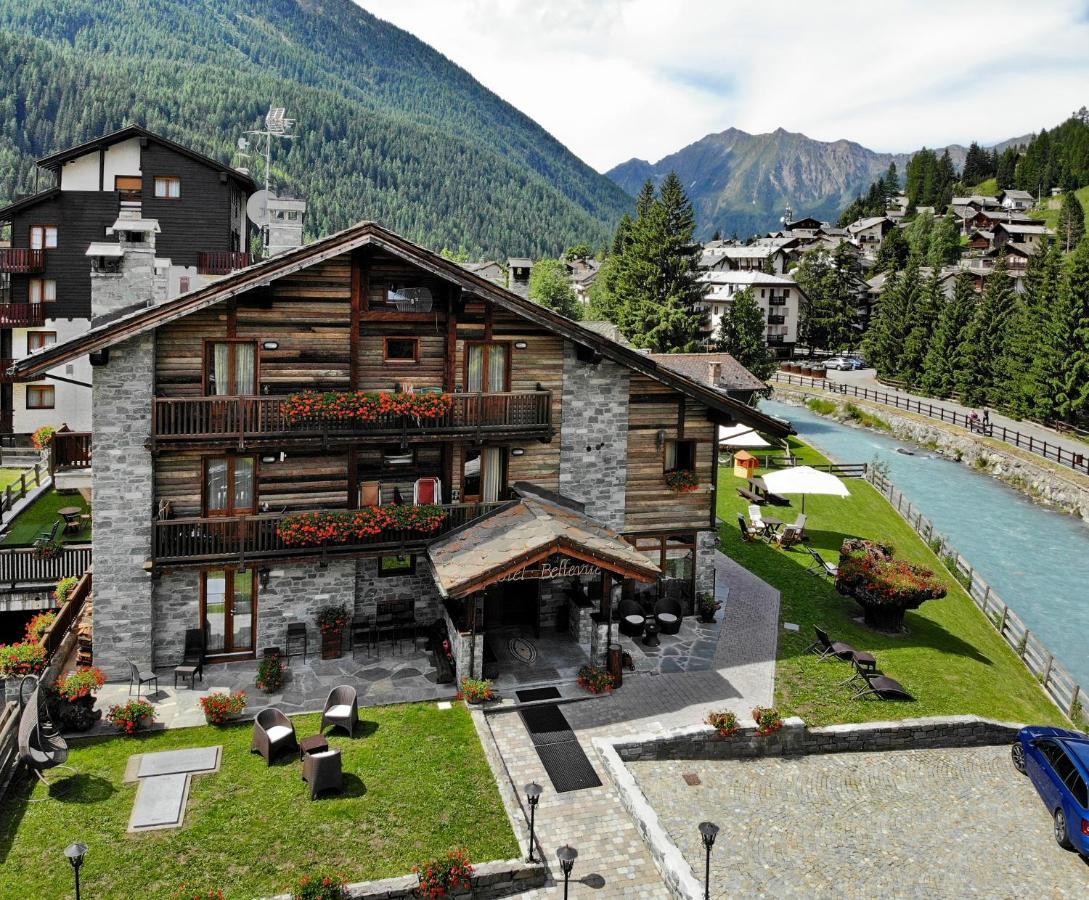 Hotel Bellevue Champoluc Esterno foto